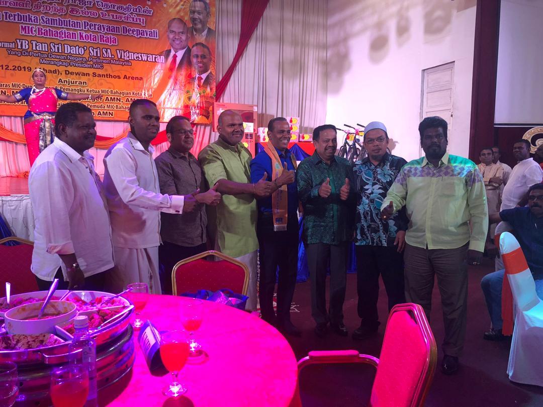 Sambutan Rumah Terbuka Perayaan Deepavali Anjuran MIC Bahagian Kota Raja